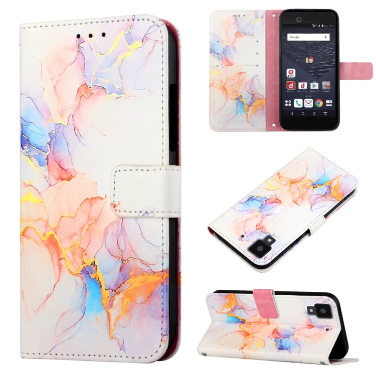 PT003 Marble Pattern Flip Leather Phone Case, For Fujitsu Arrows Be F-05J, For Fujitsu Arrows NX F-01J, For Fujitsu Arrows NX F-01K, For Sharp Aquos R7/Aquos P7, For Sharp Aquos V6/V6 Plus, For Sharp Aquos Sense7 Plus, For Sharp Aquos Sense7 SH-V48