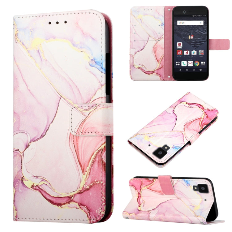 PT003 Marble Pattern Flip Leather Phone Case, For Fujitsu Arrows Be F-05J, For Fujitsu Arrows NX F-01J, For Fujitsu Arrows NX F-01K, For Sharp Aquos R7/Aquos P7, For Sharp Aquos V6/V6 Plus, For Sharp Aquos Sense7 Plus, For Sharp Aquos Sense7 SH-V48