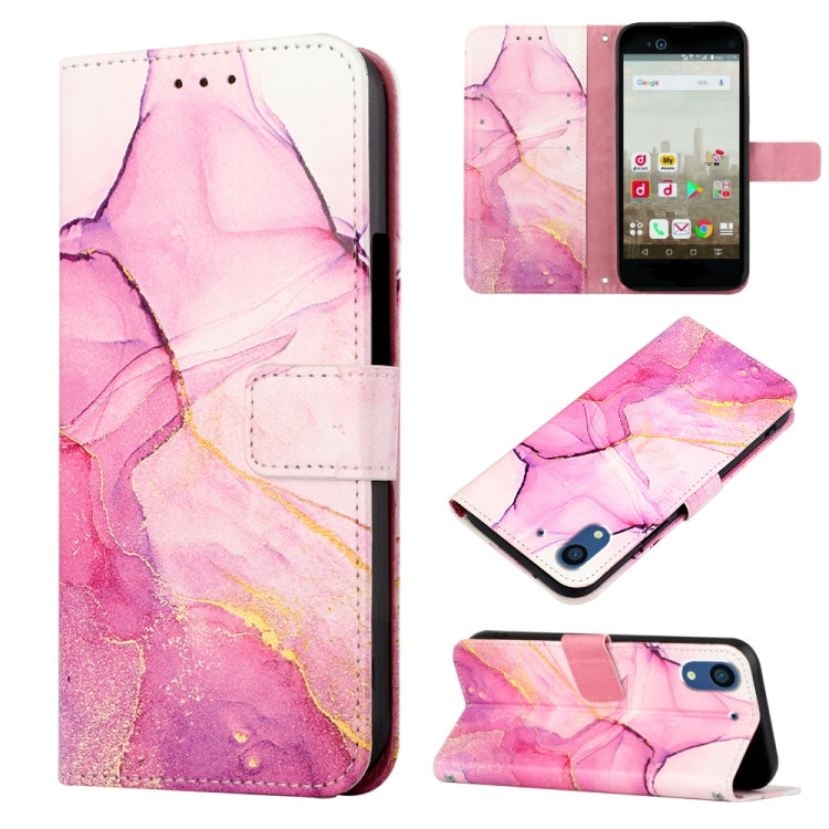 PT003 Marble Pattern Flip Leather Phone Case, For Fujitsu Arrows Be F-05J, For Fujitsu Arrows NX F-01J, For Fujitsu Arrows NX F-01K, For Sharp Aquos R7/Aquos P7, For Sharp Aquos V6/V6 Plus, For Sharp Aquos Sense7 Plus, For Sharp Aquos Sense7 SH-V48