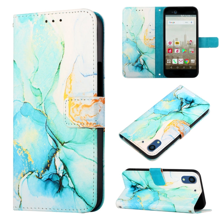 PT003 Marble Pattern Flip Leather Phone Case, For Fujitsu Arrows Be F-05J, For Fujitsu Arrows NX F-01J, For Fujitsu Arrows NX F-01K, For Sharp Aquos R7/Aquos P7, For Sharp Aquos V6/V6 Plus, For Sharp Aquos Sense7 Plus, For Sharp Aquos Sense7 SH-V48