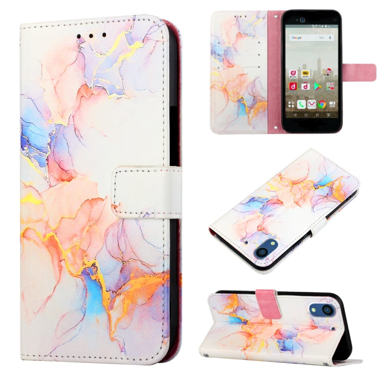 PT003 Marble Pattern Flip Leather Phone Case, For Fujitsu Arrows Be F-05J, For Fujitsu Arrows NX F-01J, For Fujitsu Arrows NX F-01K, For Sharp Aquos R7/Aquos P7, For Sharp Aquos V6/V6 Plus, For Sharp Aquos Sense7 Plus, For Sharp Aquos Sense7 SH-V48