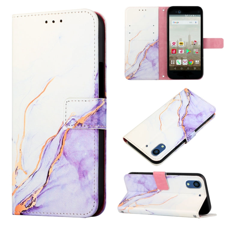 PT003 Marble Pattern Flip Leather Phone Case, For Fujitsu Arrows Be F-05J, For Fujitsu Arrows NX F-01J, For Fujitsu Arrows NX F-01K, For Sharp Aquos R7/Aquos P7, For Sharp Aquos V6/V6 Plus, For Sharp Aquos Sense7 Plus, For Sharp Aquos Sense7 SH-V48