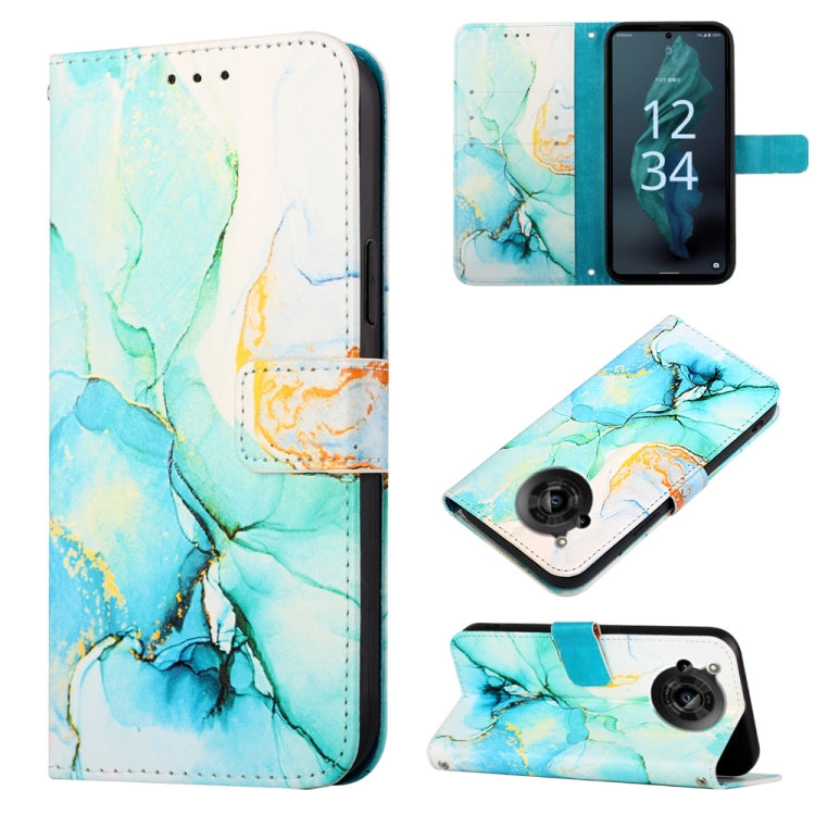 PT003 Marble Pattern Flip Leather Phone Case, For Fujitsu Arrows Be F-05J, For Fujitsu Arrows NX F-01J, For Fujitsu Arrows NX F-01K, For Sharp Aquos R7/Aquos P7, For Sharp Aquos V6/V6 Plus, For Sharp Aquos Sense7 Plus, For Sharp Aquos Sense7 SH-V48
