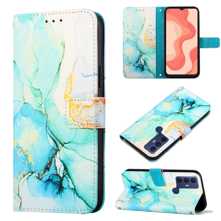 PT003 Marble Pattern Flip Leather Phone Case, For Fujitsu Arrows Be F-05J, For Fujitsu Arrows NX F-01J, For Fujitsu Arrows NX F-01K, For Sharp Aquos R7/Aquos P7, For Sharp Aquos V6/V6 Plus, For Sharp Aquos Sense7 Plus, For Sharp Aquos Sense7 SH-V48