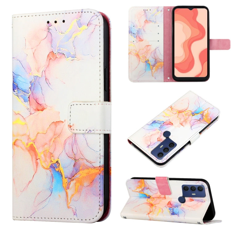 PT003 Marble Pattern Flip Leather Phone Case, For Fujitsu Arrows Be F-05J, For Fujitsu Arrows NX F-01J, For Fujitsu Arrows NX F-01K, For Sharp Aquos R7/Aquos P7, For Sharp Aquos V6/V6 Plus, For Sharp Aquos Sense7 Plus, For Sharp Aquos Sense7 SH-V48