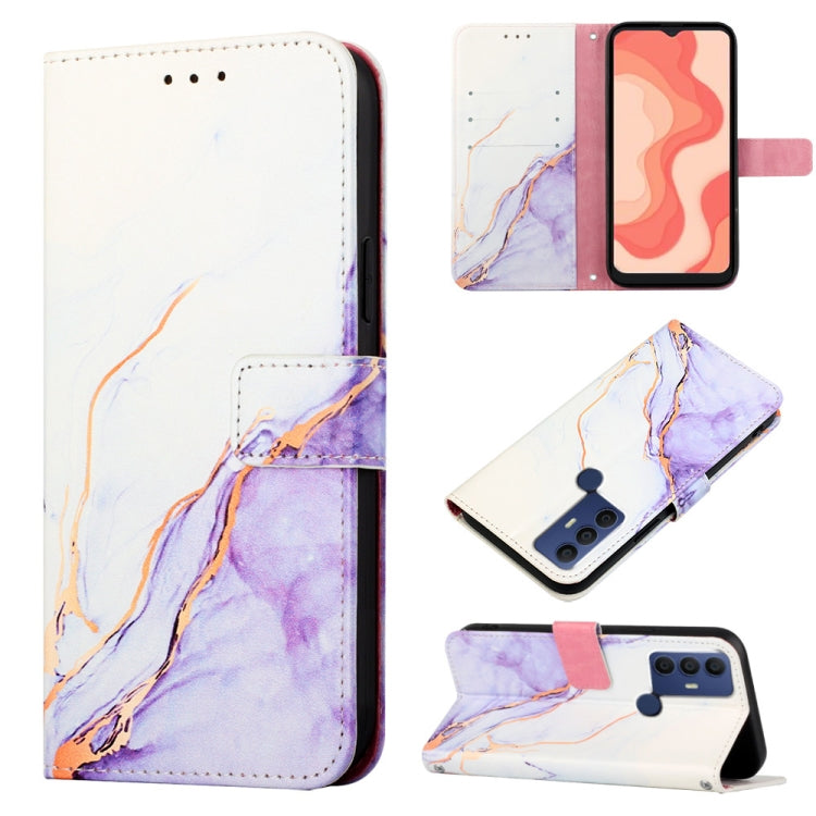PT003 Marble Pattern Flip Leather Phone Case, For Fujitsu Arrows Be F-05J, For Fujitsu Arrows NX F-01J, For Fujitsu Arrows NX F-01K, For Sharp Aquos R7/Aquos P7, For Sharp Aquos V6/V6 Plus, For Sharp Aquos Sense7 Plus, For Sharp Aquos Sense7 SH-V48