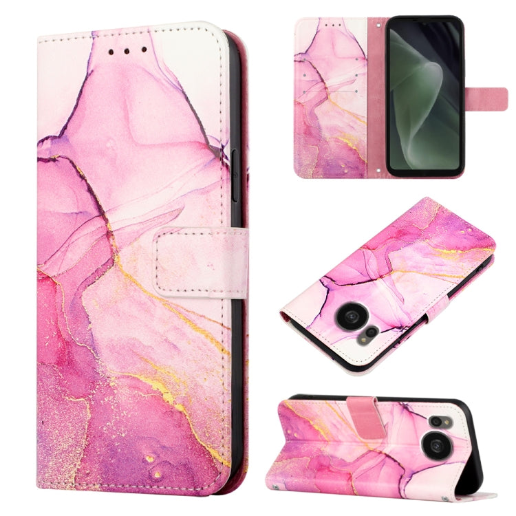 PT003 Marble Pattern Flip Leather Phone Case, For Fujitsu Arrows Be F-05J, For Fujitsu Arrows NX F-01J, For Fujitsu Arrows NX F-01K, For Sharp Aquos R7/Aquos P7, For Sharp Aquos V6/V6 Plus, For Sharp Aquos Sense7 Plus, For Sharp Aquos Sense7 SH-V48