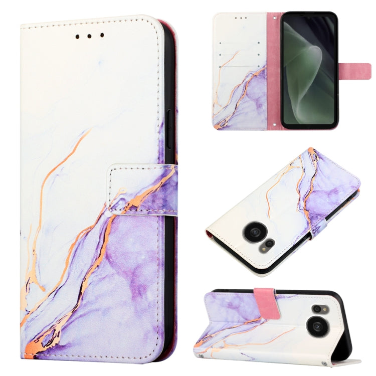 PT003 Marble Pattern Flip Leather Phone Case, For Fujitsu Arrows Be F-05J, For Fujitsu Arrows NX F-01J, For Fujitsu Arrows NX F-01K, For Sharp Aquos R7/Aquos P7, For Sharp Aquos V6/V6 Plus, For Sharp Aquos Sense7 Plus, For Sharp Aquos Sense7 SH-V48