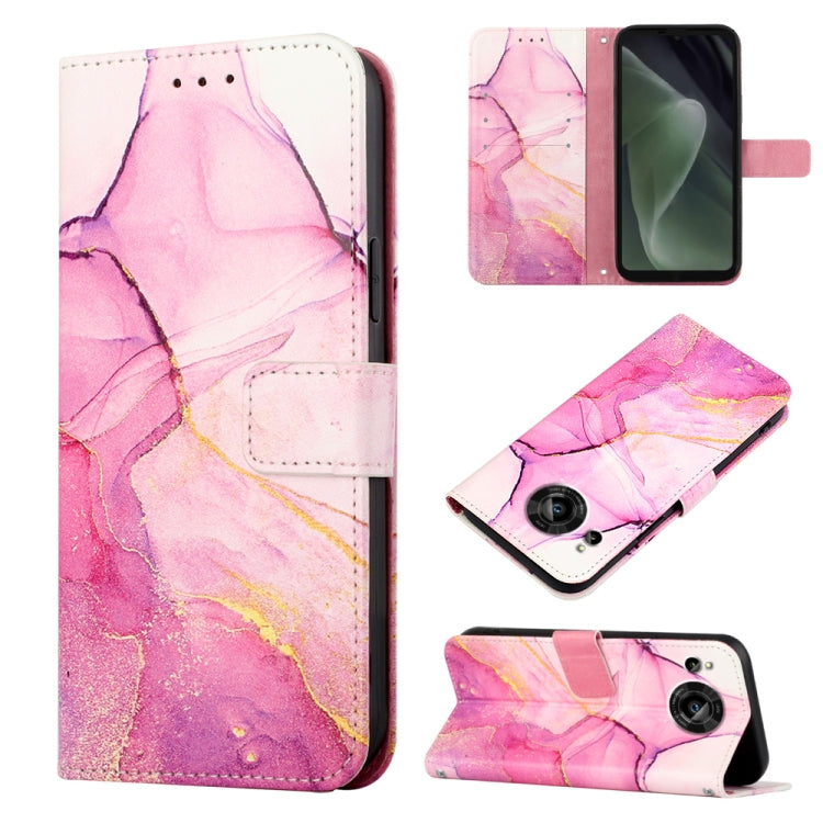 PT003 Marble Pattern Flip Leather Phone Case, For Fujitsu Arrows Be F-05J, For Fujitsu Arrows NX F-01J, For Fujitsu Arrows NX F-01K, For Sharp Aquos R7/Aquos P7, For Sharp Aquos V6/V6 Plus, For Sharp Aquos Sense7 Plus, For Sharp Aquos Sense7 SH-V48