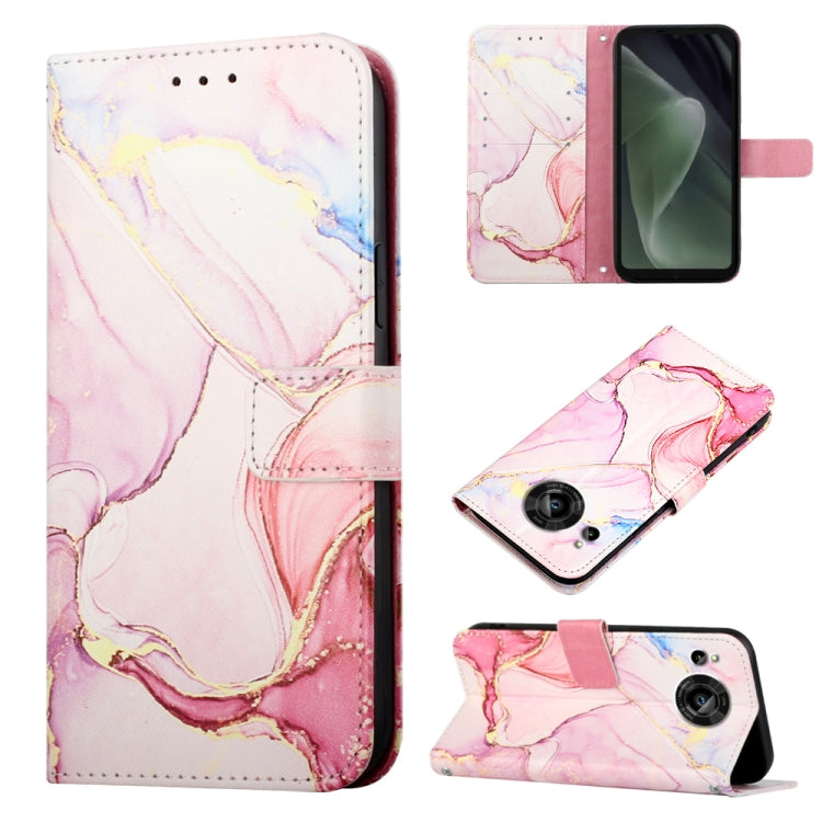 PT003 Marble Pattern Flip Leather Phone Case, For Fujitsu Arrows Be F-05J, For Fujitsu Arrows NX F-01J, For Fujitsu Arrows NX F-01K, For Sharp Aquos R7/Aquos P7, For Sharp Aquos V6/V6 Plus, For Sharp Aquos Sense7 Plus, For Sharp Aquos Sense7 SH-V48