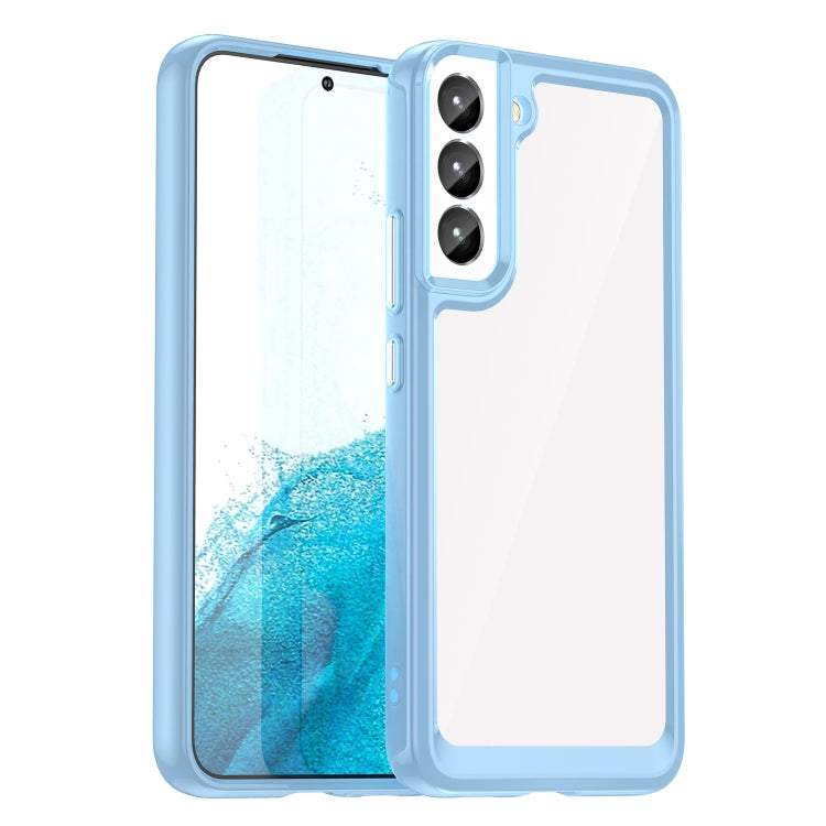 Colorful Series Acrylic + TPU Phone Case, For Samsung Galaxy S23 5G, For Samsung Galaxy S23+ 5G, For Samsung Galaxy S23 Ultra 5G