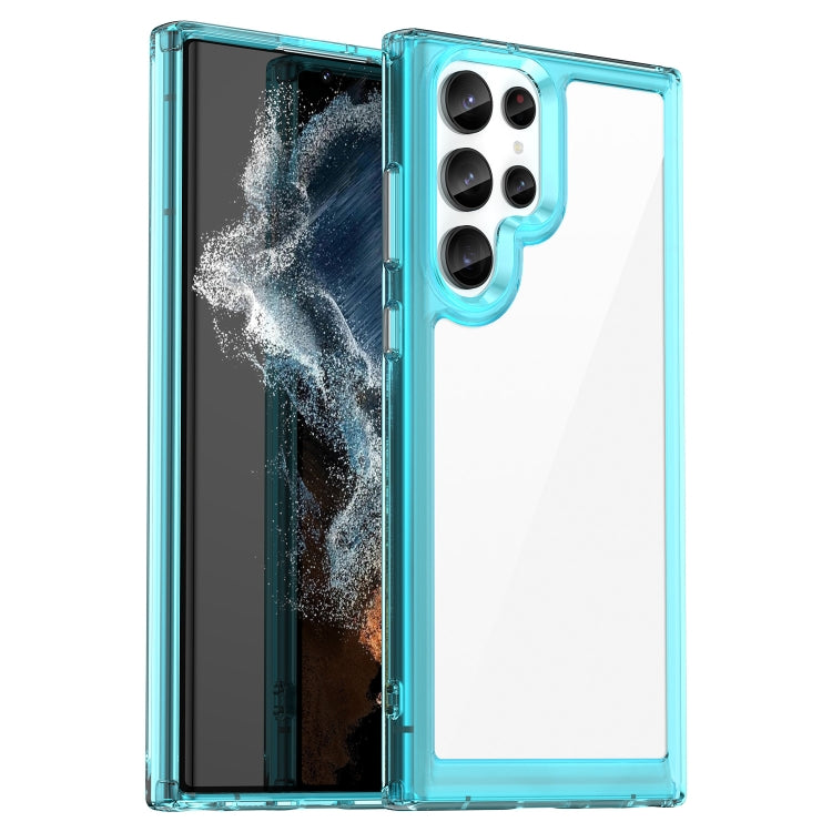 Colorful Series Acrylic + TPU Phone Case, For Samsung Galaxy S23 5G, For Samsung Galaxy S23+ 5G, For Samsung Galaxy S23 Ultra 5G