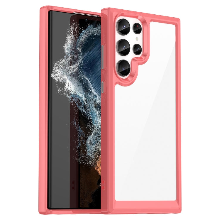 Colorful Series Acrylic + TPU Phone Case, For Samsung Galaxy S23 5G, For Samsung Galaxy S23+ 5G, For Samsung Galaxy S23 Ultra 5G