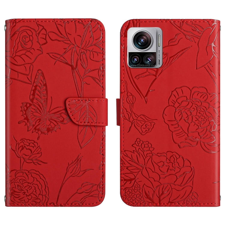 HT03 Skin Feel Butterfly Embossed Flip Leather Phone Case, For Samsung Galaxy A04 4G, For Samsung Galaxy A04s, For Samsung Galaxy A23 5G JP Version, For Samsung Galaxy A23e/A23s, For Sony Xperia 5 IV, For vivo X80 Lite/V25 5G, For Honor 70 Pro/70 Pro+ ...