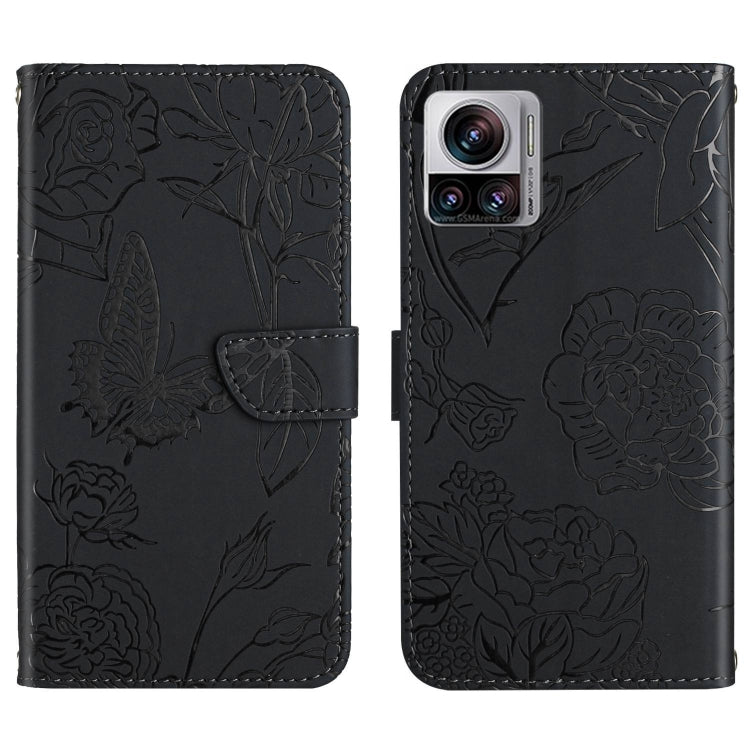 HT03 Skin Feel Butterfly Embossed Flip Leather Phone Case, For Samsung Galaxy A04 4G, For Samsung Galaxy A04s, For Samsung Galaxy A23 5G JP Version, For Samsung Galaxy A23e/A23s, For Sony Xperia 5 IV, For vivo X80 Lite/V25 5G, For Honor 70 Pro/70 Pro+ ...