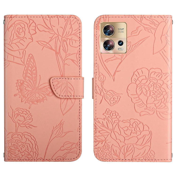 HT03 Skin Feel Butterfly Embossed Flip Leather Phone Case, For Samsung Galaxy A04 4G, For Samsung Galaxy A04s, For Samsung Galaxy A23 5G JP Version, For Samsung Galaxy A23e/A23s, For Sony Xperia 5 IV, For vivo X80 Lite/V25 5G, For Honor 70 Pro/70 Pro+ ...