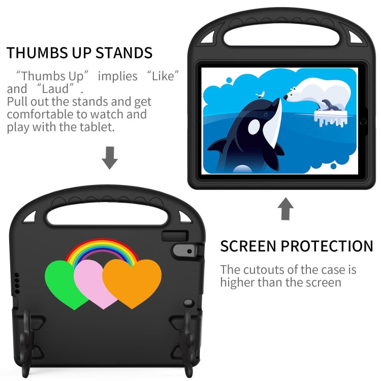 Love Small Palm Holder EVA Tablet Case, For iPad Air / Air 2 / 9.7 2017 / 9.7 2018, For iPad Air 2022/ 2020 10.9, For Lenovo Tab B10 10.1 2020, For Huawei MediaPad T5 10, For Lenovo Tab P10 TB-X706, For Lenovo Tab M10 HD TB-X505F/N 10.1 inch           ...