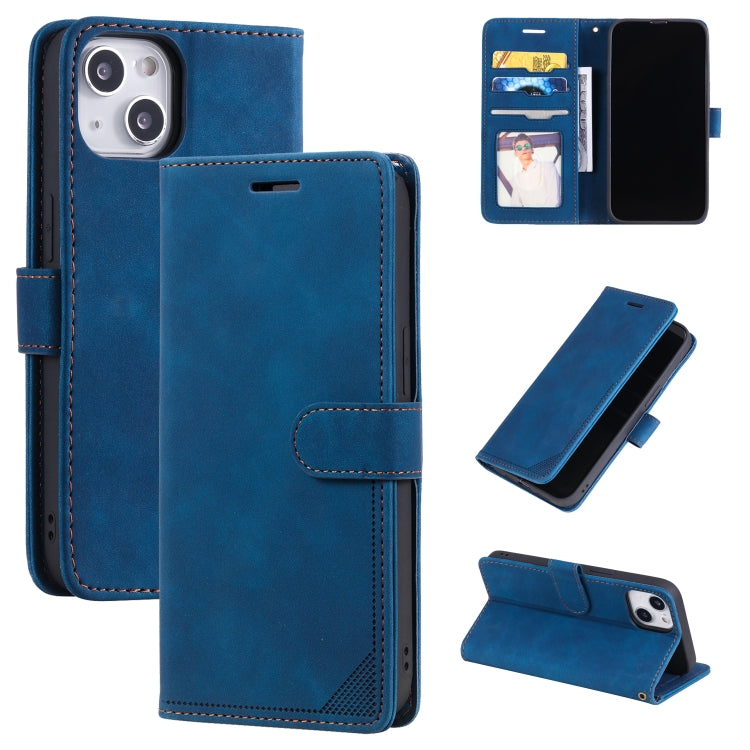 Skin Feel Anti-theft Brush Horizontal Flip Leather Phone Case, For iPhone 14, For iPhone 14 Plus, For iPhone 14 Pro, For iPhone 14 Pro Max