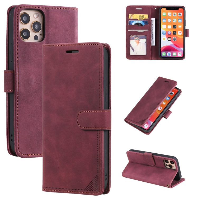 Skin Feel Anti-theft Brush Horizontal Flip Leather Phone Case, For iPhone 14, For iPhone 14 Plus, For iPhone 14 Pro, For iPhone 14 Pro Max