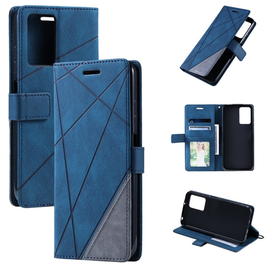 Skin Feel Splicing Leather Phone Case, For Xiaomi Redmi 10 Prime+ 5G, For Sony Xperia 1 IV, For Sony Xperia 10 IV, For Xiaomi Redmi Note 11T Pro 5G, For Xiaomi Poco M4 5G, For OPPO Find X5 Pro
