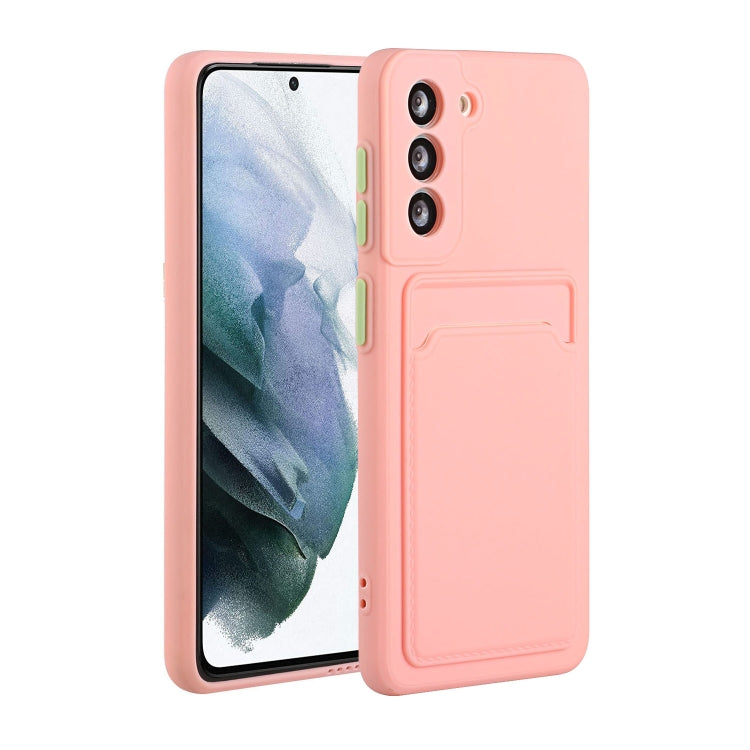 Card Slot Design Shockproof TPU Phone Case, For Samsung Galaxy S22 5G, For Samsung Galaxy S22+ 5G, For Samsung Galaxy S22 Ultra 5G, For Samsung Galaxy S21 FE 5G