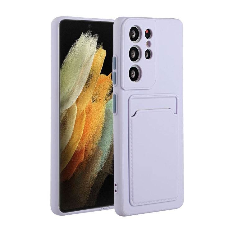 Card Slot Design Shockproof TPU Phone Case, For Samsung Galaxy S22 5G, For Samsung Galaxy S22+ 5G, For Samsung Galaxy S22 Ultra 5G, For Samsung Galaxy S21 FE 5G
