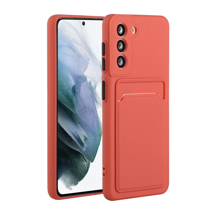 Card Slot Design Shockproof TPU Phone Case, For Samsung Galaxy S22 5G, For Samsung Galaxy S22+ 5G, For Samsung Galaxy S22 Ultra 5G, For Samsung Galaxy S21 FE 5G