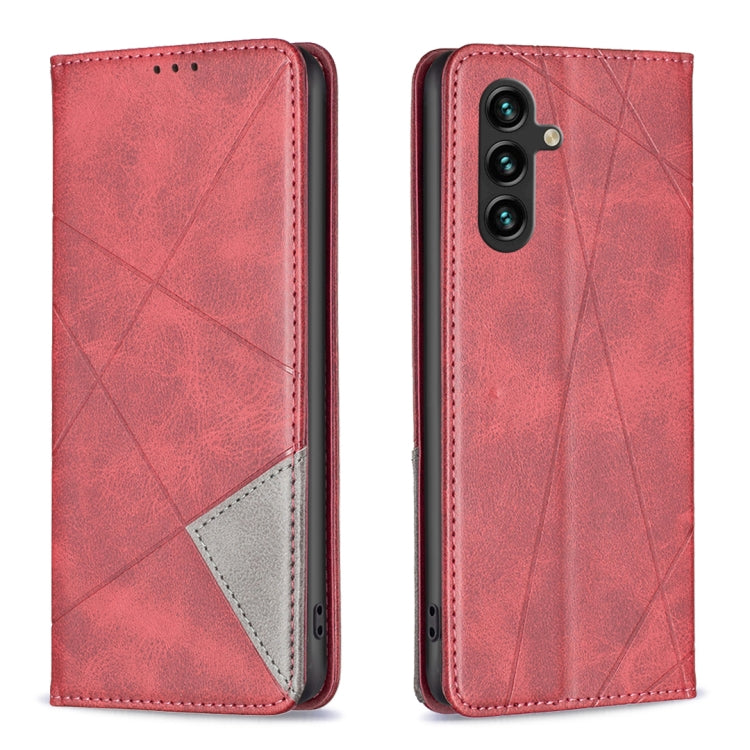Prismatic Invisible Magnetic Leather Phone Case, For Samsung Galaxy A14 5G, For Samsung Galaxy S23+ 5G, For Samsung Galaxy S23 Ultra 5G, For Samsung Galaxy S23 5G, For Xiaomi 12T / 12T Pro / Redmi K50 Ultra