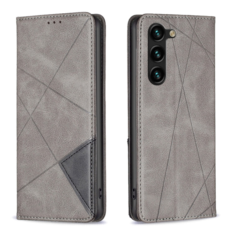 Prismatic Invisible Magnetic Leather Phone Case, For Samsung Galaxy A14 5G, For Samsung Galaxy S23+ 5G, For Samsung Galaxy S23 Ultra 5G, For Samsung Galaxy S23 5G, For Xiaomi 12T / 12T Pro / Redmi K50 Ultra