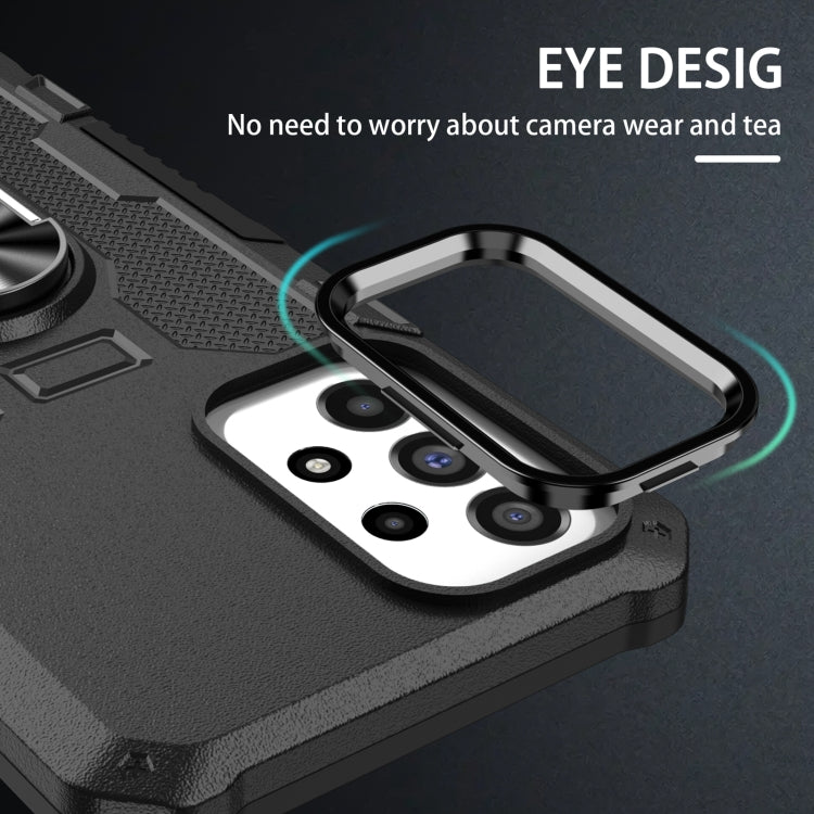 Ring Holder Armor Hybrid Phone Case, For Samsung Galaxy A73 5G, For Xiaomi Redmi Note 11 Global, For Xiaomi Poco X4 Pro 5G, For vivo Y20