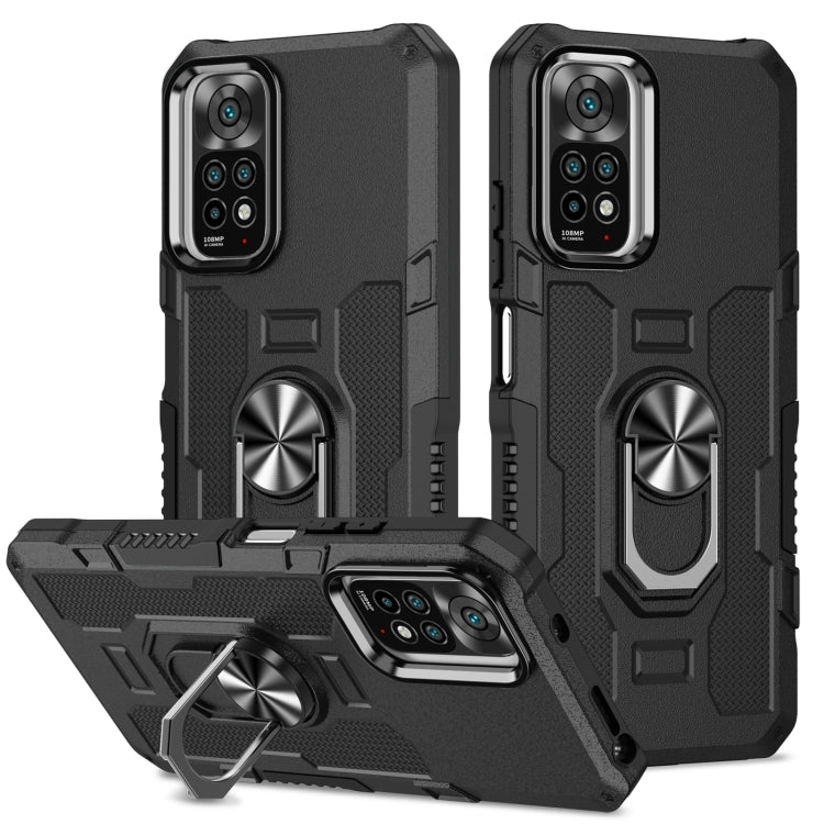 Ring Holder Armor Hybrid Phone Case, For Samsung Galaxy A73 5G, For Xiaomi Redmi Note 11 Global, For Xiaomi Poco X4 Pro 5G, For vivo Y20