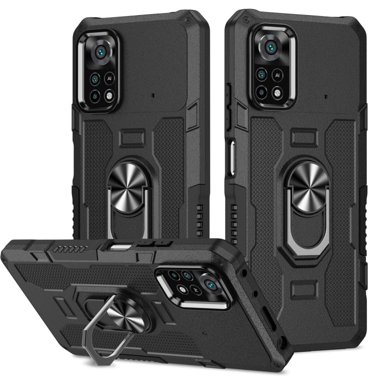 Ring Holder Armor Hybrid Phone Case, For Samsung Galaxy A73 5G, For Xiaomi Redmi Note 11 Global, For Xiaomi Poco X4 Pro 5G, For vivo Y20