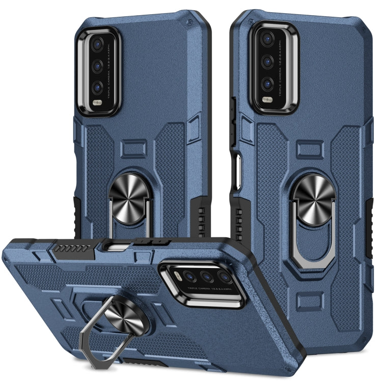 Ring Holder Armor Hybrid Phone Case, For Samsung Galaxy A73 5G, For Xiaomi Redmi Note 11 Global, For Xiaomi Poco X4 Pro 5G, For vivo Y20