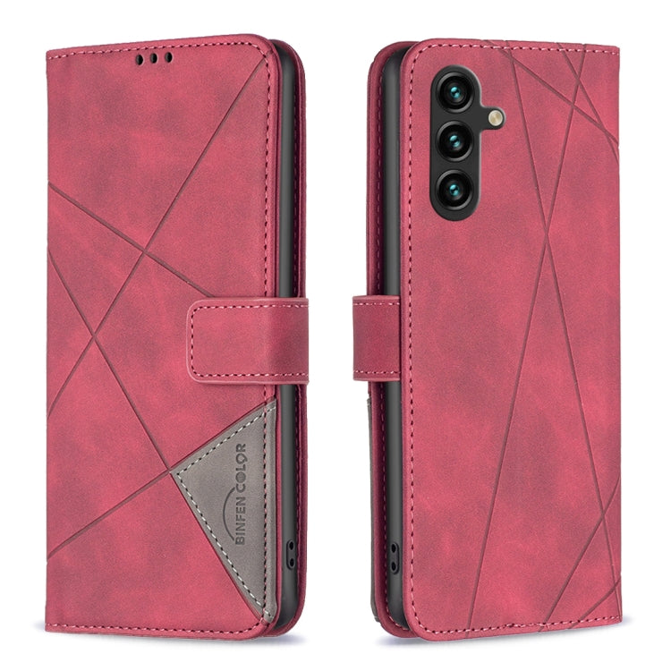 Magnetic Buckle Rhombus Texture Leather Phone Case, For Samsung Galaxy A14 5G, For Samsung Galaxy S23+ 5G, For Samsung Galaxy S23 Ultra 5G, For Samsung Galaxy S23 5G, For Xiaomi 12T / 12T Pro / Redmi K50 Ultra