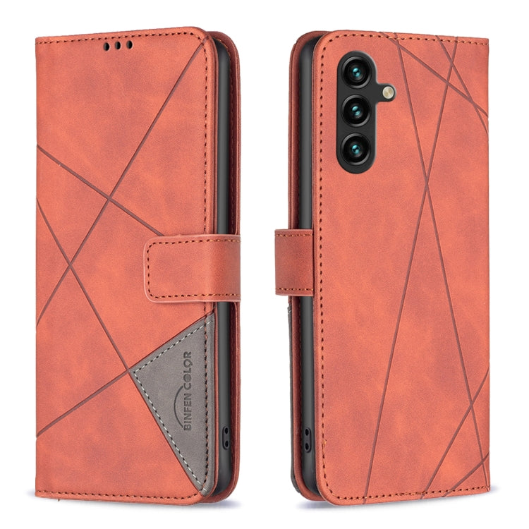 Magnetic Buckle Rhombus Texture Leather Phone Case, For Samsung Galaxy A14 5G, For Samsung Galaxy S23+ 5G, For Samsung Galaxy S23 Ultra 5G, For Samsung Galaxy S23 5G, For Xiaomi 12T / 12T Pro / Redmi K50 Ultra