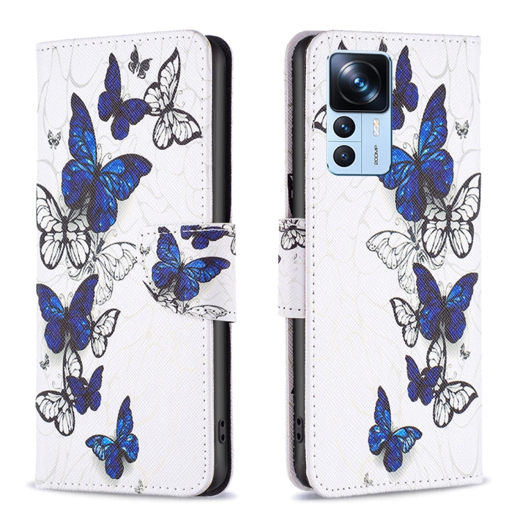 Colored Drawing Pattern Leather Phone Case, For Xiaomi 12T / 12T Pro / Redmi K50 Ultra