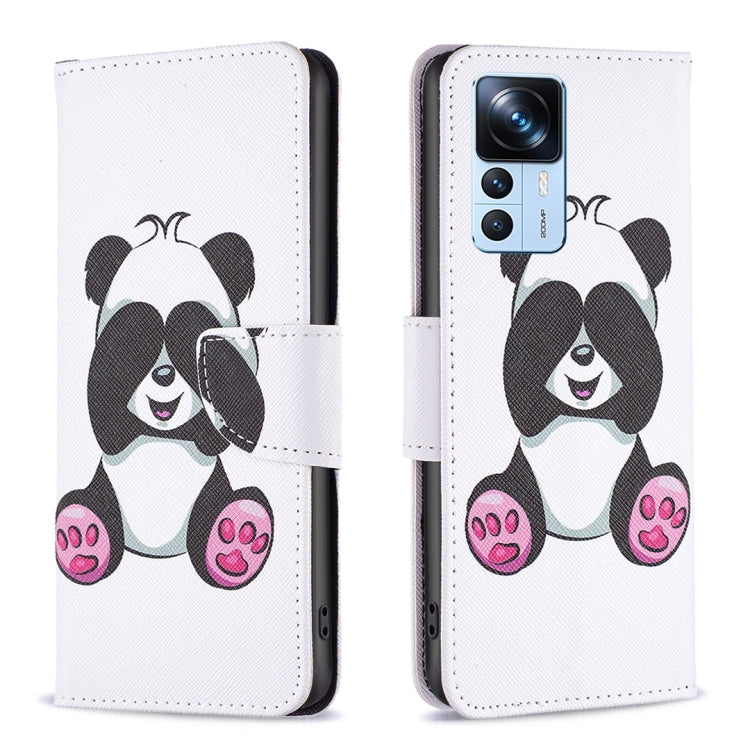 Colored Drawing Pattern Leather Phone Case, For Xiaomi 12T / 12T Pro / Redmi K50 Ultra