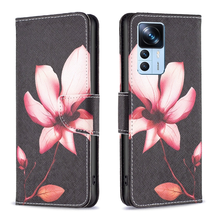 Colored Drawing Pattern Leather Phone Case, For Xiaomi 12T / 12T Pro / Redmi K50 Ultra