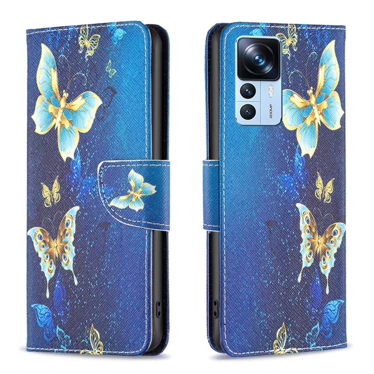 Colored Drawing Pattern Leather Phone Case, For Xiaomi 12T / 12T Pro / Redmi K50 Ultra