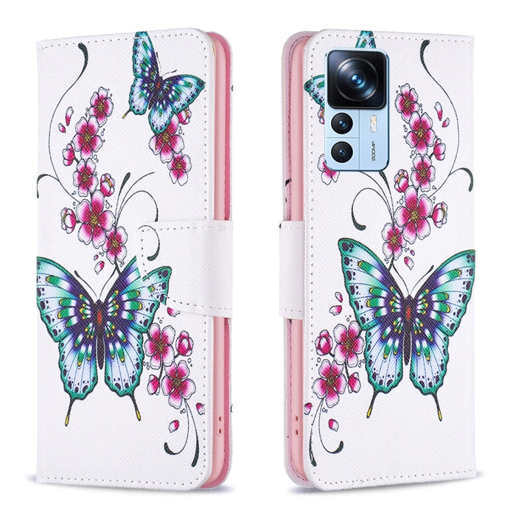 Colored Drawing Pattern Leather Phone Case, For Xiaomi 12T / 12T Pro / Redmi K50 Ultra