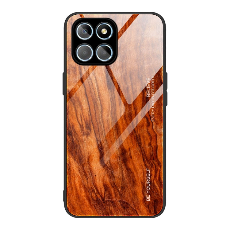 Wood Grain Glass Phone Case, For Honor X8, For Xiaomi Civi 2, For Xiaomi Poco M4, For Xiaomi Poco M5
