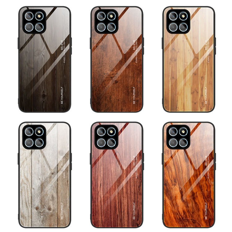 Wood Grain Glass Phone Case, For Honor X8, For Xiaomi Civi 2, For Xiaomi Poco M4, For Xiaomi Poco M5