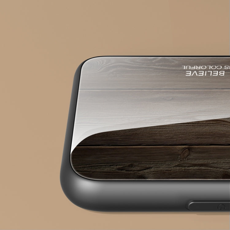 Wood Grain Glass Phone Case, For Honor X8, For Xiaomi Redmi A1 4G, For Xiaomi Civi 2, For Xiaomi Poco M4, For Xiaomi Poco M5