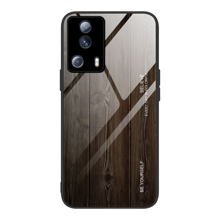 Wood Grain Glass Phone Case, For Honor X8, For Xiaomi Civi 2, For Xiaomi Poco M4, For Xiaomi Poco M5