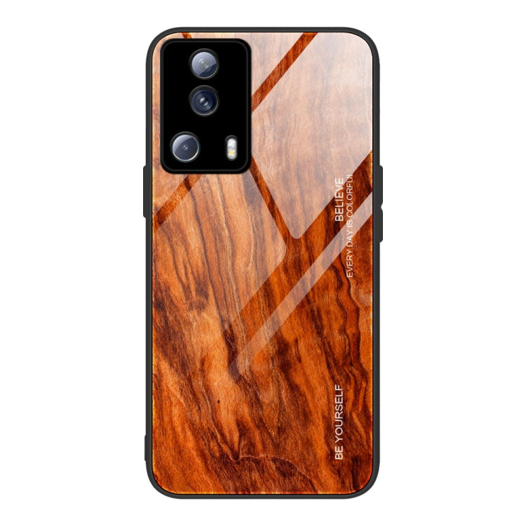 Wood Grain Glass Phone Case, For Honor X8, For Xiaomi Civi 2, For Xiaomi Poco M4, For Xiaomi Poco M5