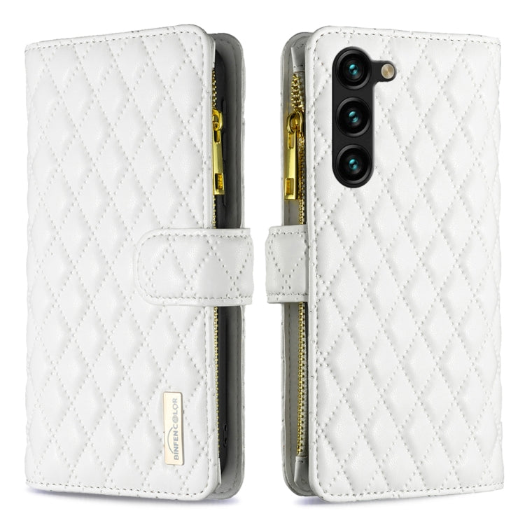 Diamond Lattice Zipper Wallet Leather Flip Phone Case, For Samsung Galaxy A14 5G, For Samsung Galaxy S23+ 5G, For Samsung Galaxy S23 Ultra 5G, For Samsung Galaxy S23 5G, For Xiaomi 12T / 12T Pro / Redmi K50 Ultra