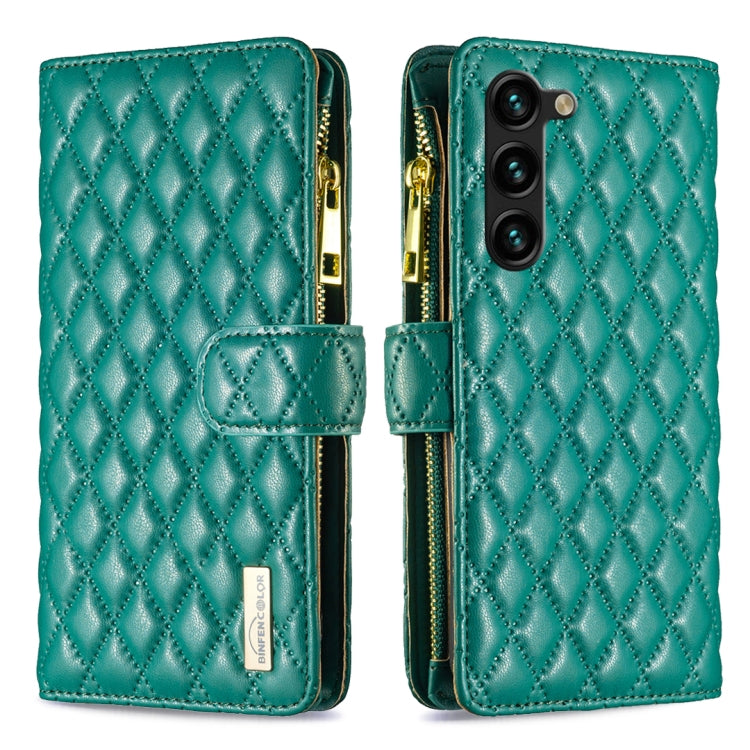 Diamond Lattice Zipper Wallet Leather Flip Phone Case, For Samsung Galaxy A14 5G, For Samsung Galaxy S23+ 5G, For Samsung Galaxy S23 Ultra 5G, For Samsung Galaxy S23 5G, For Xiaomi 12T / 12T Pro / Redmi K50 Ultra