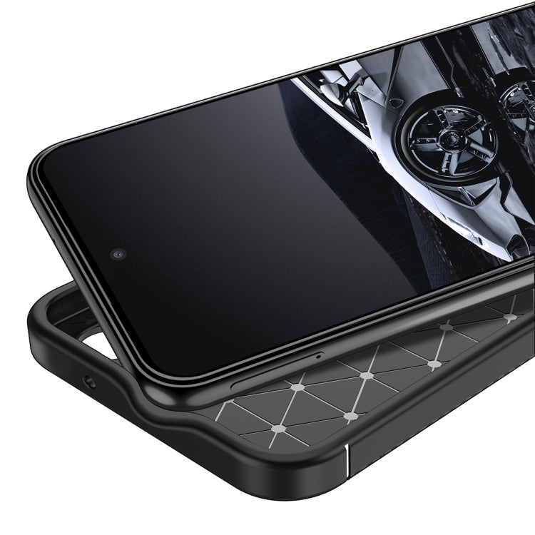 Carbon Fiber Texture Shockproof TPU Phone Case, For Samsung Galaxy S23 5G, For Samsung Galaxy S23+ 5G, For Samsung Galaxy S23 Ultra 5G, For Samsung Galaxy A14 5G