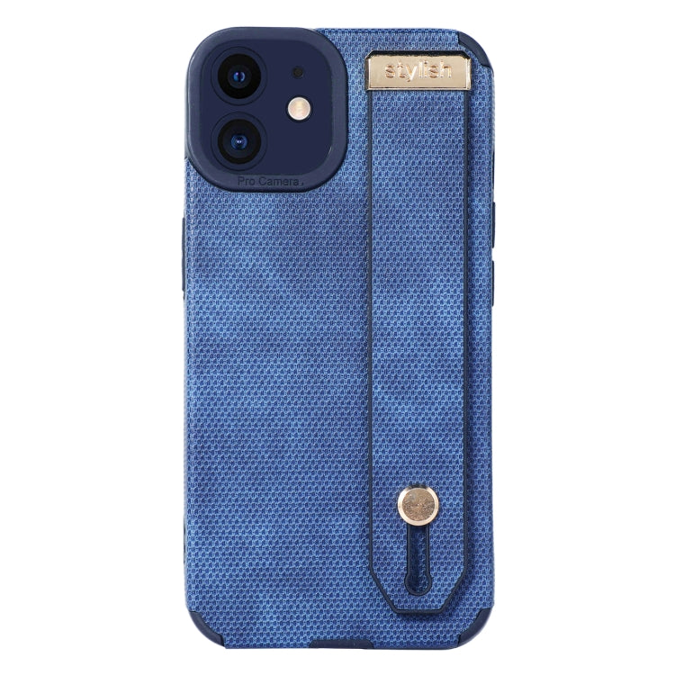 Wrist Strap TPU Leather Phone Case, For iPhone 11, For iPhone 14