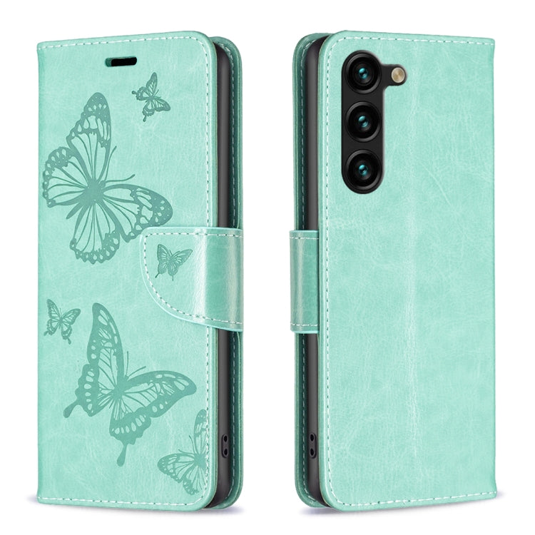 Embossing Two Butterflies Pattern Leather Case, For Samsung Galaxy A14 5G, For Samsung Galaxy S23+ 5G, For Samsung Galaxy S23 Ultra 5G, For Samsung Galaxy S23 5, For Xiaomi 12T / 12T Pro / Redmi K50 Ultra